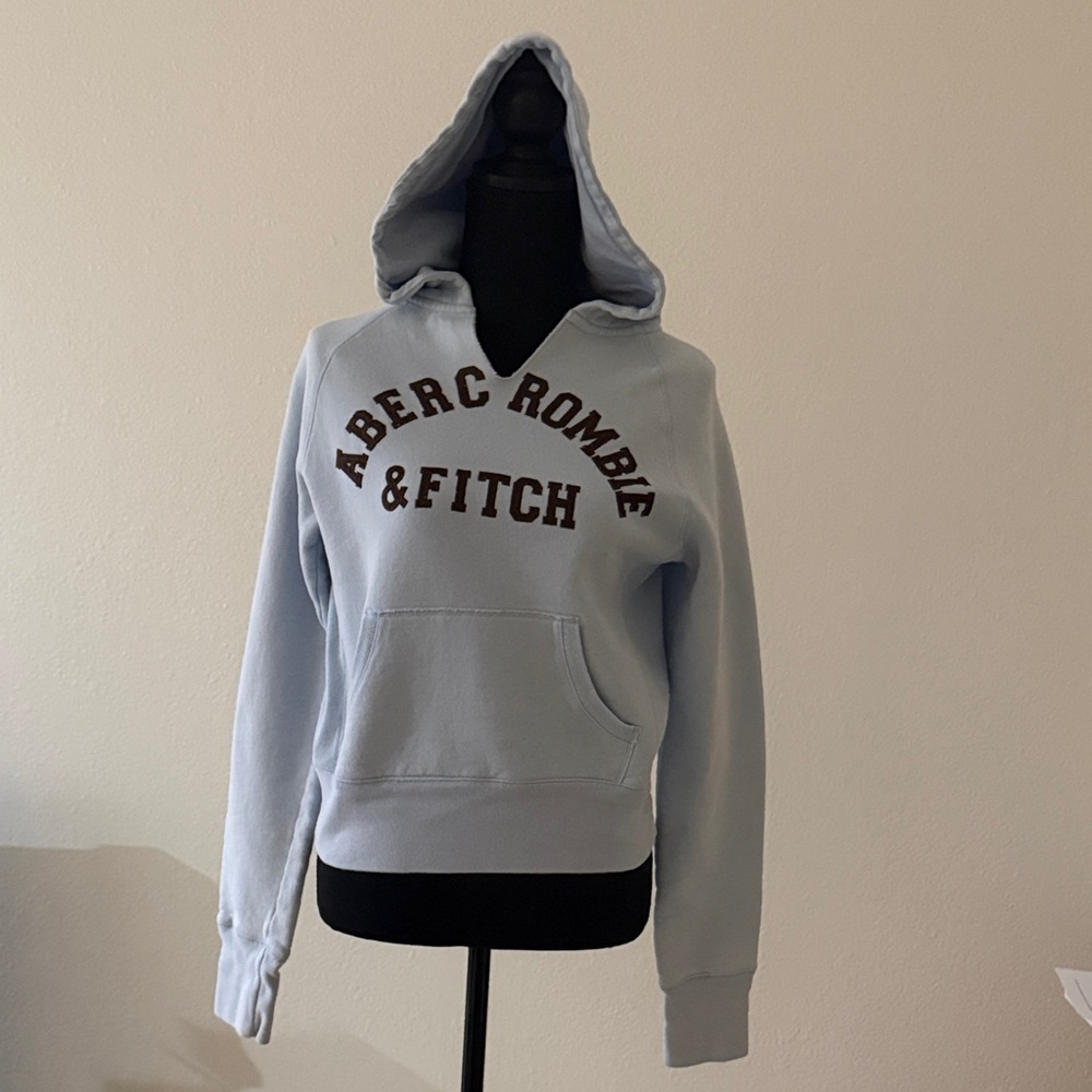 Abercrombie & Fitch Sky Blue Hoodie